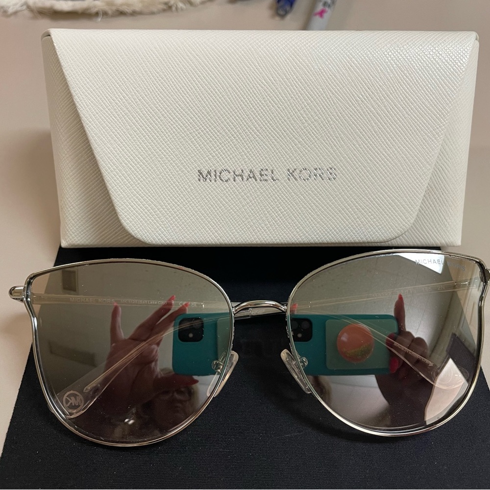 Michael Kors sunglasses  silver metal frame